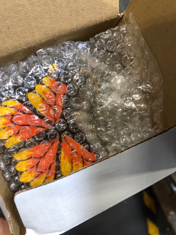 Photo 1 of 4 Pieces Monarch Butterfly Decorations Butterfly Christmas Ornaments Monarch Butterfly Glass Blown Ornaments for Christmas Tree 2022 Butterfly Decorations Keepsake for Mom Women Girls Gifts
