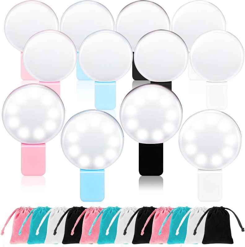 Photo 1 of 12 Pack Nurse Light Clip on Rechargeable Nursing Light Nurse Light Hands Free to Grip Clothing Pocket Light Clip on Badge Clothing with Keychain Light for Nurses Accessories for Work