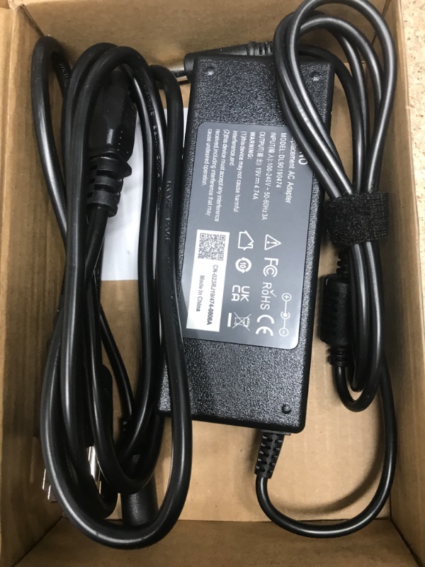 Photo 1 of 90W 19V 4.74A AC Adapter Charger Power Supply for HP Pavilion All-in-One Desktop PC 20-B010 20-B013W 20-B014 21-h010 21-2024 22-3010 22-3020 22-3030 22-3110 23-g010 24-G014 24-F0047C