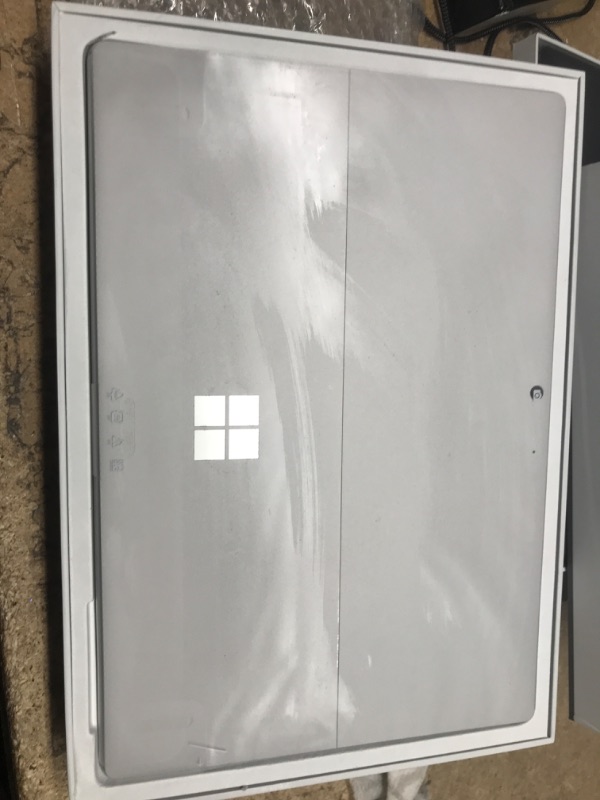 Photo 4 of **no charger** Microsoft Surface Pro 7+ 2-in-1, 12.3 inch Touch Screen, Intel Core I3, 8GB Ram, 128GB Ssd, Windows 11 Home, Platinum, with Black Type Cover, Gray