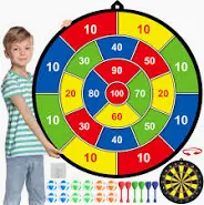 Photo 1 of BooTaa 29" Large Dart Board for Kids, Kids Dart Board with Sticky Balls, Boys Toys, Indoor/Sport Outdoor Fun Party Play Game Toys, Birthday Gifts for 3 4 5 6 7 8 9 10 11 12 Year Old Boys Girls
