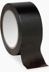 Photo 1 of 3 Roll Black - Duct Tape Heavy Duty - 2 Inch x 70Feet - Strong, Flexible, No Residue, All-Weather and Tear by Hand - Bulk Value for Do-Bulk Value for Repairs, Industrial, Professional Use (black)