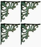 Photo 1 of 4 Cast Iron Octopus Nautical Brackets for Bookshelves, Bathroom Decor, Plant Hangers, Kitchens, Etc.!