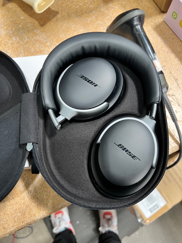 Photo 3 of Bose QuietComfort Ultra Wireless Noise Cancelling Headphones with Spatial Audio, Over-the-Ear Headphones with Mic, Up to 24 Hours of Battery Life, Black