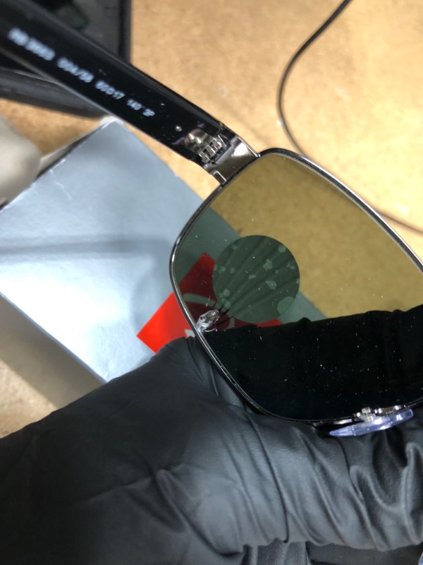 Photo 8 of ***SEE CLERK COMMENTS***
Ray-Ban Rb3663 Metal Rectangular Sunglasses
