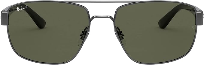 Photo 1 of ***SEE CLERK COMMENTS***
Ray-Ban Rb3663 Metal Rectangular Sunglasses
