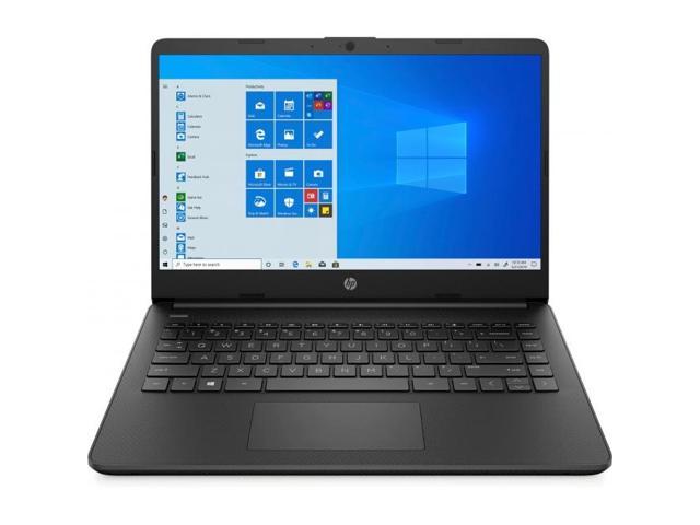 Photo 1 of HP 14 Series 14 Touchscreen Laptop - Intel Celeron N4020 - 4GB RAM - 64GB EMMC - Windows 10 Home in S Mode - Jet Black 14-dq0050nr (47X81UA#ABA)
