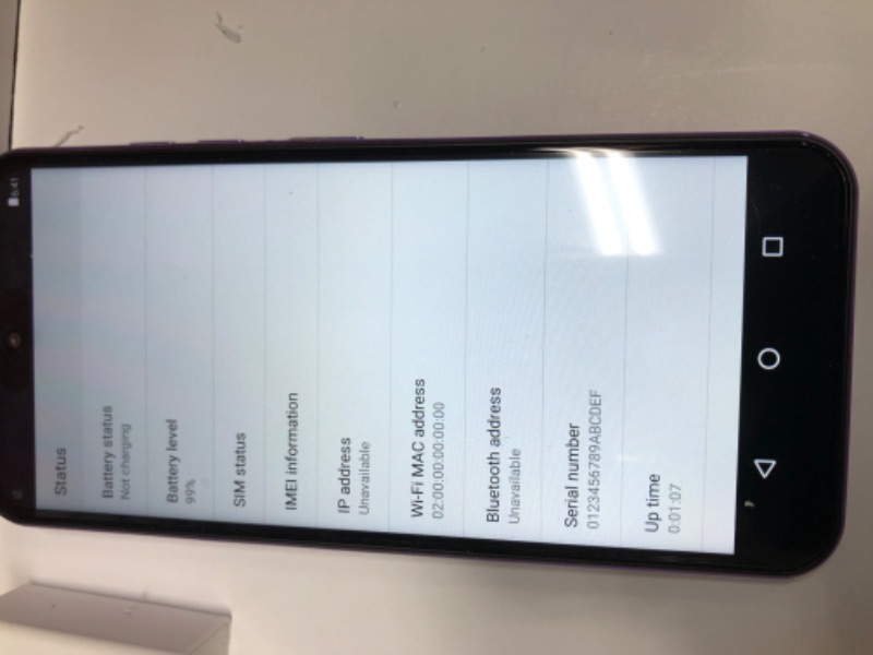 Photo 2 of **MISSING CHARGE CORD**
WV LeisureMaster A14 Pro Max Smartphone,6+256GB Unlocked Phone,Android 13.0 Cell Phone,6.82-inch HD Screen,Dual SIM,Dual Standy,6800 mAh Battey,64MP Camera,2796 * 1290 Resolution 5G Phone.(Purple)