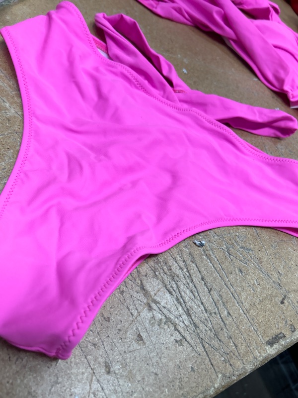 Photo 1 of medium pink bathing suit