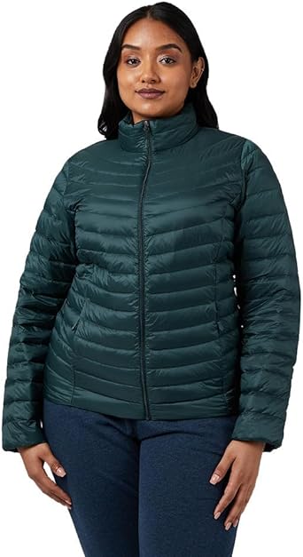 Photo 1 of 32 Degrees Women's Ultra-Light Down Packable Jacket | Layering |Semi-Fitted | Zippered Pockets | Water Repellent
