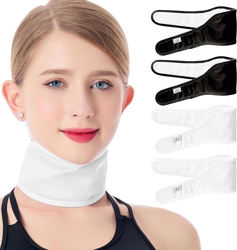Photo 1 of 2PCS Castor Oil Pack,Castor Oil Pack wrap Organic Cotton,Thyroid Support for Women,Castor Oil wrap,Castor Oil Pads?Oil-Free? Black