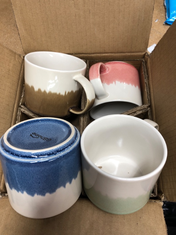 Photo 1 of 4 two toned gb home ceramic cups