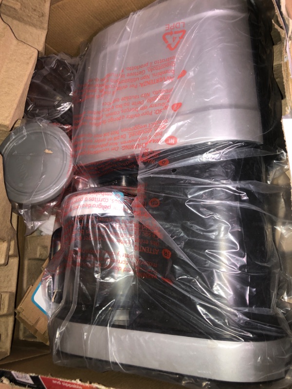 Photo 1 of Ninja NC501 CREAMi Deluxe 11-in-1 Ice Cream & Frozen Treat Maker for Ice Cream, Sorbet, Milkshakes, Frozen Drinks & More, 11 Programs, with 2 XL Family Size Pint Containers, Perfect for Kids, Silver 11 Functions + (2) 24 oz. Pints