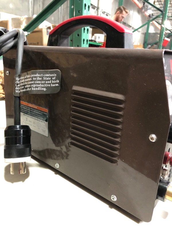 Photo 3 of LOTOS LT5000D 50A Air Inverter Plasma Cutter Dual Voltage 110/220VAC 1/2" Clean Cut
