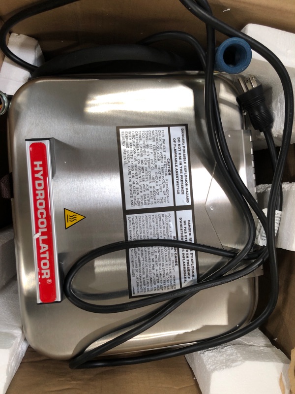 Photo 2 of **NON-REFUNDABLE**NO RETURNS**PARTS ONLY*** READ NOTES***
Chattanooga Hydrocollator E-2 Stationary Heating Unit with 6 Original Moist Heat Therapy HotPacs