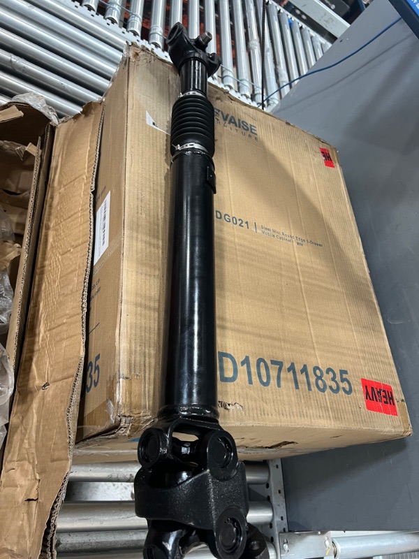 Photo 1 of ***USED - DIRTY - BEARING CAPS MISSING - UNABLE TO VERIFY FUNCTIONALITY***
A-Premium Front Complete Drive Shaft Prop Shaft Driveshaft Assembly Compatible with Dodge Ram 1500 1997-2001, Ram 2500, Ram 3500 1994-2002, 4WD Manual Transmission, Replace# 521058