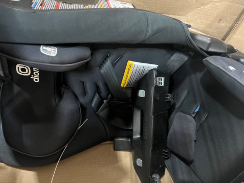 Photo 3 of Diono Radian 3RXT SafePlus Car Seat, Black Jet, 2022
