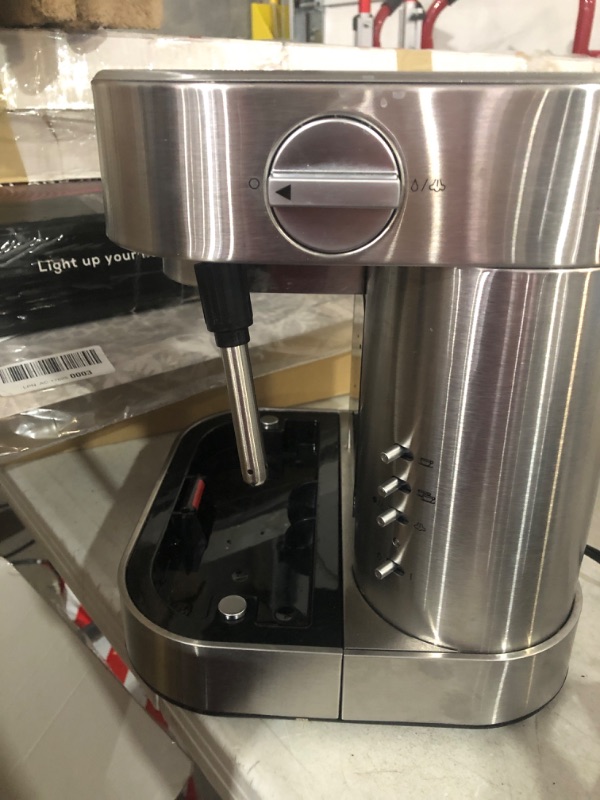 Photo 1 of **NON-REFUNDABLE**NO RETURNS**PARTS ONLY*** Espressione Stainless Steel Espresso machine