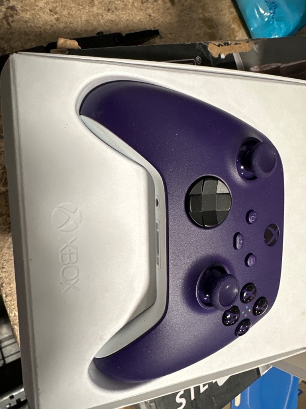 Photo 2 of Xbox Core Wireless Gaming Controller – Astral Purple – Xbox Series X|S, Xbox One, Windows PC, Android, and iOS Purple Wireless Controllers