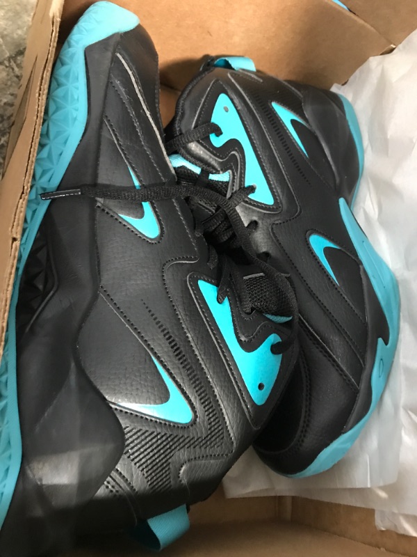 Photo 2 of MODGE Men's Basketball Shoes, Ultra-Light high-top Fashion Anti-Slip Breathable Sports Shoes, Men's Sports Shoes, Plus-Size Basketball Shoes.
SIZE 41