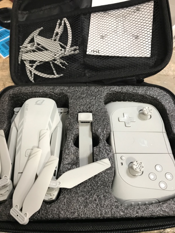 Photo 1 of Drone with 1080P UHD Camera for Adults Beginners, Ficinto FPV RC Quadcopter with 3D Flip, Gravity Sensor, Gesture Control, Altitude Hold, One Key Start, Headless Mode, Auto Hover, 2 Batteries(30Mins)