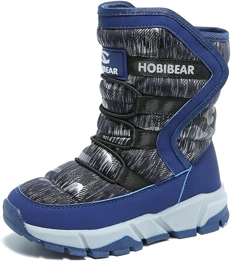 Photo 1 of GUBARUN Boys Snow Boots Winter Waterproof Slip Resistant Cold Weather Shoes (Toddler/Little Kid/Big Kid)
