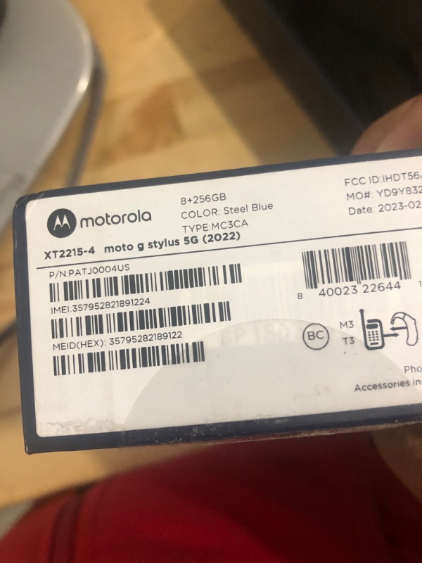 Photo 4 of Moto G Stylus 5G | 2022 | Unlocked | Made for US by Motorola | 8/256 GB | 50MP Camera | Steel Blue