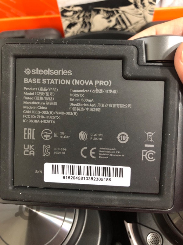 Photo 4 of SteelSeries Arctis Nova Pro Wireless Multi-System Gaming Headset - Premium Hi-Fi Drivers - Active Noise Cancellation - Infinity Power System - Stealth Retractable Mic - PC, PS5/PS4, Switch, Mobile Nova Pro PC | PlayStation