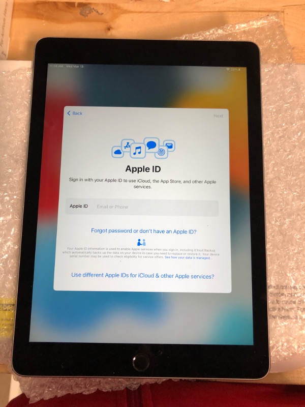 Photo 1 of Apple iPad Air 2, 16 GB, Space Gray (Renewed)
