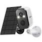 Photo 1 of 2K Wireless Outdoor Solar Panel Security Camera-MW3K
