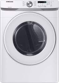 Photo 1 of Samsung 7.5-cu ft Stackable Electric Dryer (White)
