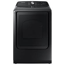 Photo 1 of Samsung 7.4-cu ft Smart Electric Dryer (Brushed Black)
