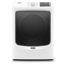 Photo 1 of Maytag 7.3-cu ft Stackable Electric Dryer (White) ENERGY STAR
