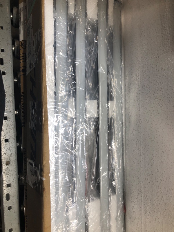 Photo 1 of CHYING 4-Light Modern LED Ceiling Light, Rectangular 25.6inch Ceiling Light Fixture 30W 6000K Black Flush Mount Ceiling Lamp for Kitchen, Living Room, Bedroom 4-Light-Black