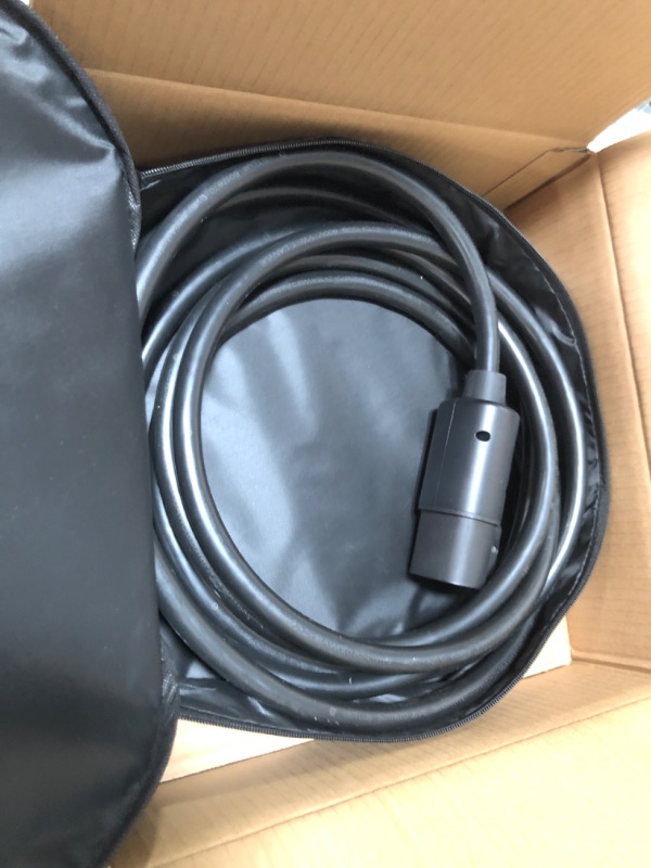 Photo 3 of Tesla Extension Cable, 16.4ft 50A 110V-240V Tesla Charger Extension Cable Compatible with Tesla High Powered Wall Connectors, Destination Chargers, and Mobile Connectors with Carrying Bag