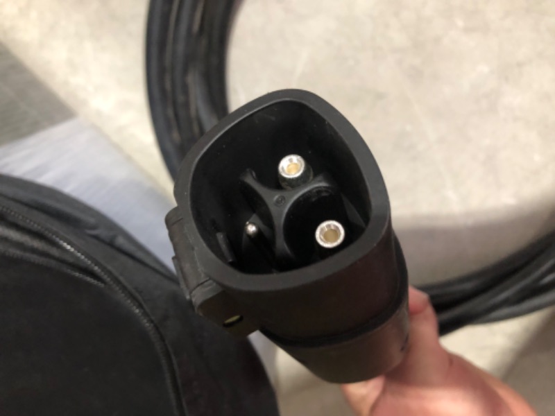 Photo 4 of ***USED - UNABLE TO TEST - DIRTY***
Tesla Extension Cable, 16.4ft 50A 110V-240V Tesla Charger Extension Cable Compatible with Tesla High Powered Wall Connectors, Destination Chargers, and Mobile Connectors with Carrying Bag