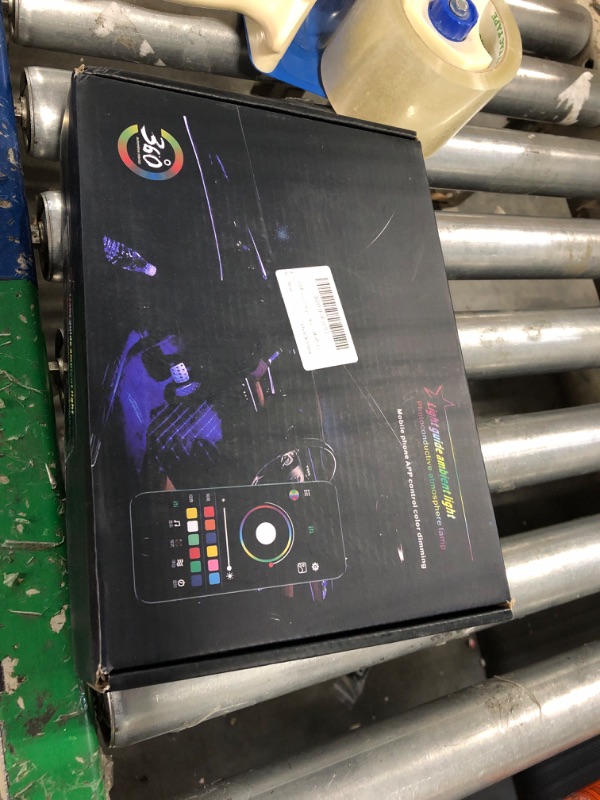 Photo 1 of Car LED Strip Lights, LEDCARE Multicolor Car Interior Lights, 16 Million Colors 5 in 1 Ambient Lighting Kit with 236 inches Fiber Optic, Function and Wireless APP Remote Control (5 in 1 APP Remote)