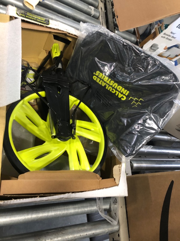 Photo 1 of ***DAMAGED//SOLD AS PARTS*** 
Calculated Industries #6575 DigiRoller Plus III 12.5 Inch & Estwing Sure Strike Drilling/Crack Hammer - 2-Pound Sledge with Fiberglass Handle & No-Slip Cushion Grip - MRF2LB Measuring Wheel + Cushion Grip