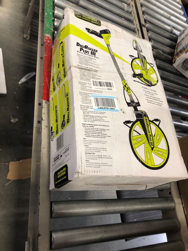 Photo 1 of ***DAMAGED//SOLD AS PARTS*** 
Calculated Industries #6575 DigiRoller Plus III 12.5 Inch & Estwing Sure Strike Drilling/Crack Hammer - 2-Pound Sledge with Fiberglass Handle & No-Slip Cushion Grip - MRF2LB Measuring Wheel + Cushion Grip