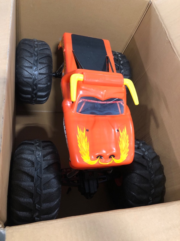 Photo 3 of ***MISSING REMOTE*** 
Monster Jam, Official MEGA El Toro Loco, All-Terrain Remote Control Monster Trucks, 1:6 Scale, Kids Toys for Boys and Girls Aged 4 and Up