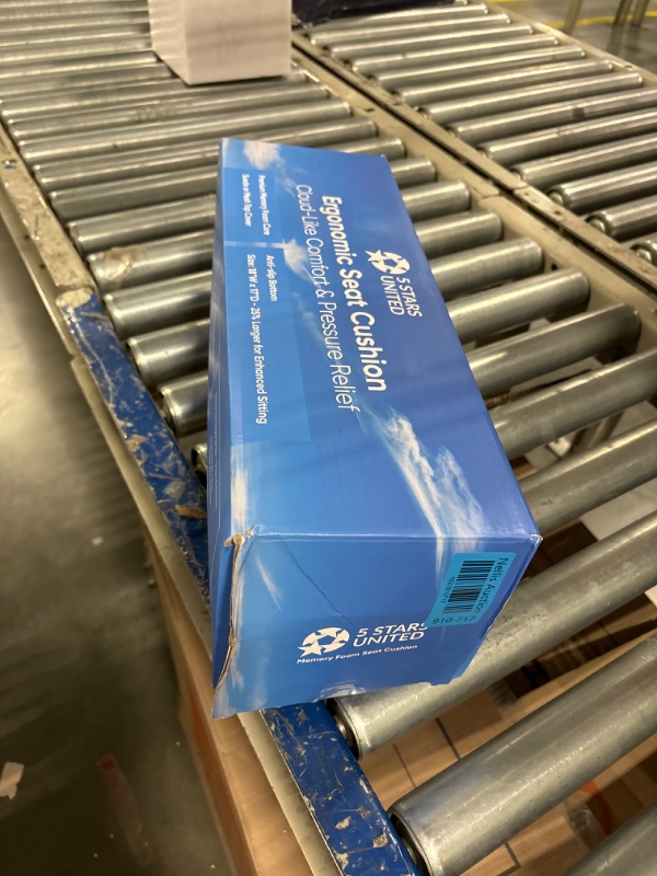 Photo 1 of Seat Cushion for Office Chair - Tailbone Pressure Relief Cushion - Coccyx, Lower Back, Hip, Butt, Sciatica Pain Relief Pillow - Memory Foam Chair Cushions for Desk Chairs, Car Seats, Wheelchairs Large Black Suede 1