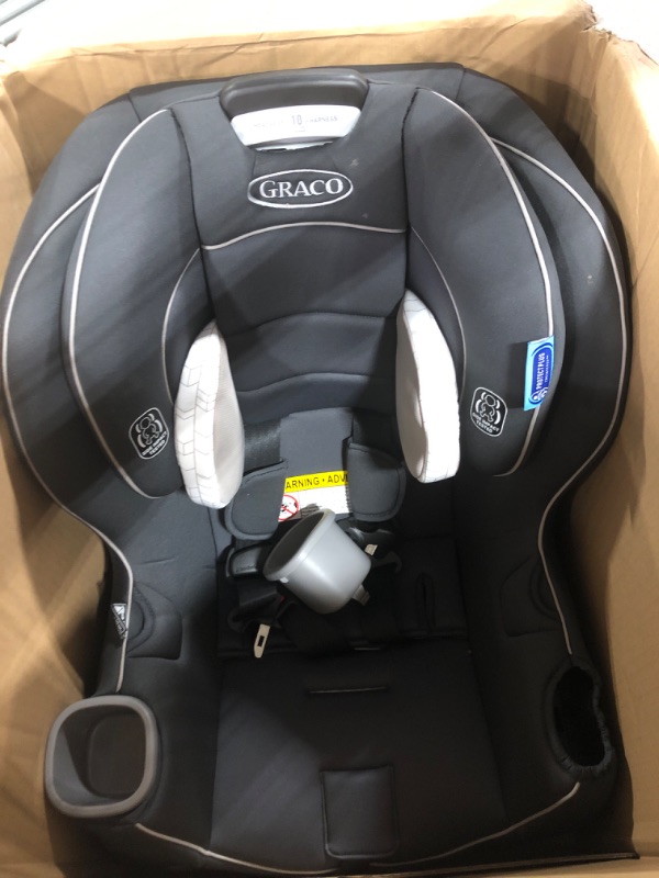 Photo 3 of Graco Extend2Fit Convertible Car Seat | Ride Rear Facing Longer with Extend2Fit, Redmond 2-in-1 Redmond