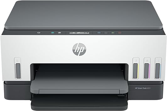 Photo 1 of HP Smart -Tank 6001 Wireless Cartridge-Free all in one printer, this ink -tank printer comes with mobile print, scan, copy (2H0B9A)
