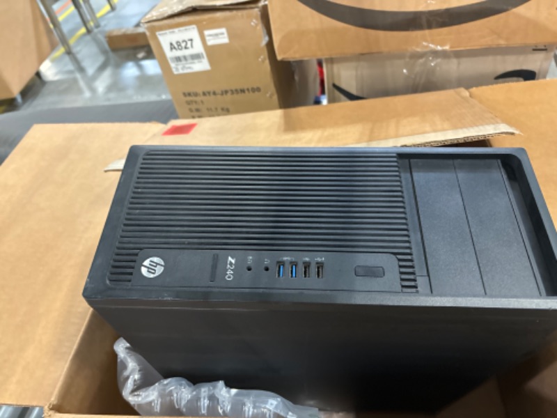 Photo 1 of HP Z240 Tower Workstation Gaming Computer Desktop, Intel i7-6700 up to 4.0GHz, 16GB DDR4 RAM, 1TB SSD Drive, USB 3.0, NVIDIA GeForce GT 1030 2GB, HDMI, Display Port, WiFi + BT 4.0 Windows 10