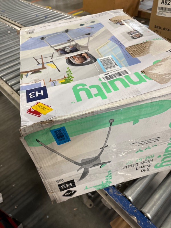 Photo 1 of Ingenuity Trio 3-in-1 High Chair - Nash - High Chair, Toddler Chair, and Booster Nash Trio 3-in-1
*possible missing parts*