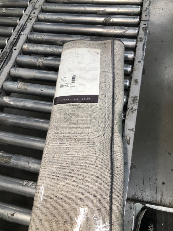 Photo 1 of 2' x 5' grey multi  color rug 