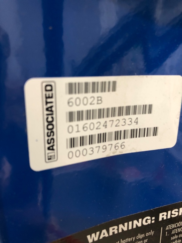 Photo 4 of **SEE NOTES** Associated Equipments 6002B 6/12/18/24V 100/80/50/40 Amp 400 Amp Charger Cranking Assist with Wheels