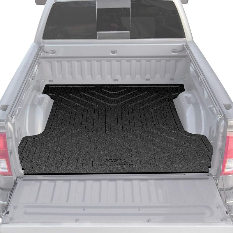 Photo 1 of Husky Liners — Heavy Duty Bed Mat | Fits 2019 - 2024 Chevrolet Silverado/GMC Sierra 1500 5.8' Bed w/o CarbonPro™ Bed, Black | 16004
