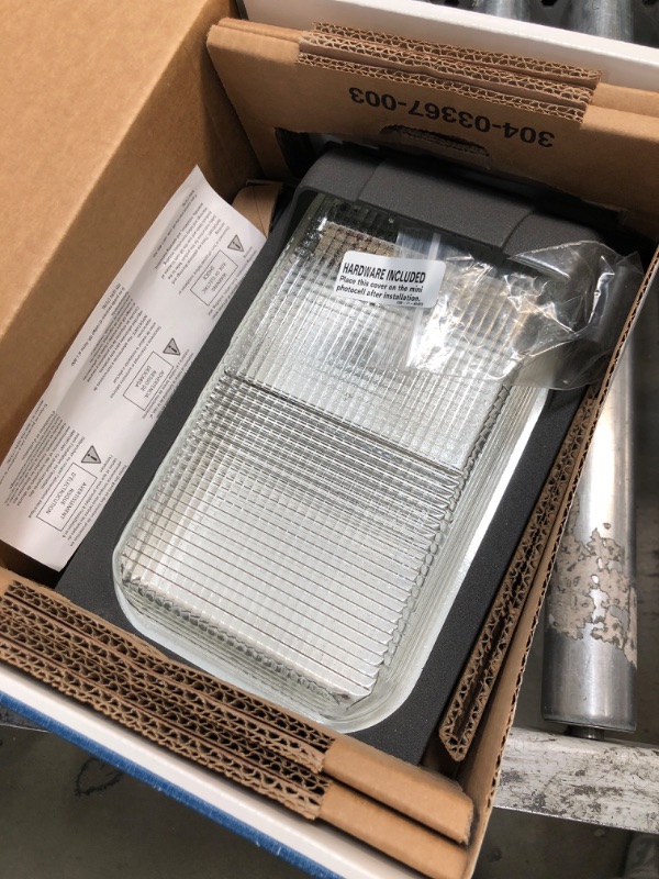 Photo 2 of Acuity - Lithonia Lighting Lithonia Lighting TWX1 LED P2 50K MVOLT PE DDBTXD LED Size 1 Wallpack: 2, 950 lm, 100 W Fixture Watt, 120 to 277 V AC, Type III,