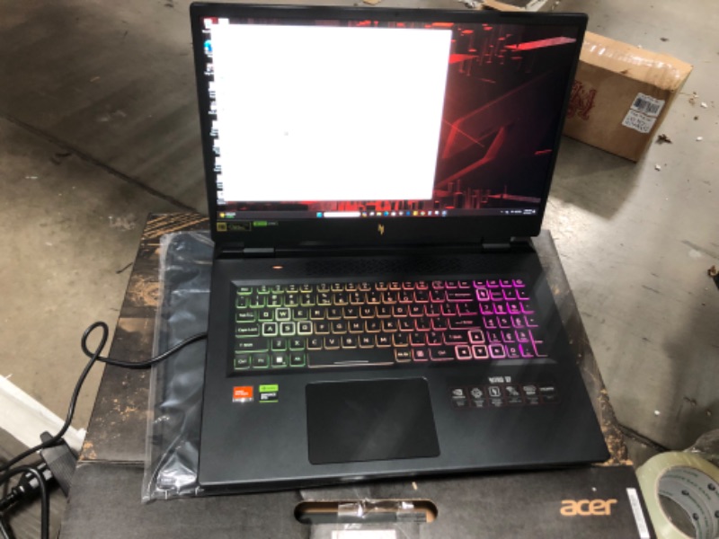 Photo 4 of LIKE NEW Acer Nitro 17 Gaming Laptop AMD Ryzen 7 7840HS Octa-Core CPU 17.3" FHD 165Hz IPS Display NVIDIA GeForce RTX 4050 16GB DDR5 1TB SSD Wi-Fi 6E RGB Backlit KB AN17-41-R6L9
